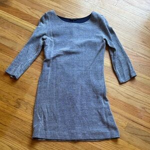 Theory Gray Knit Dress